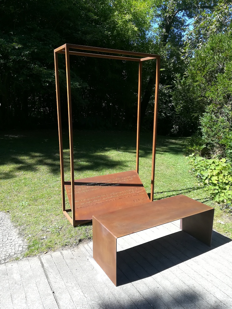 Estruturas em Aço Corten - Jardim da Fundação Calouste Gulbenkian