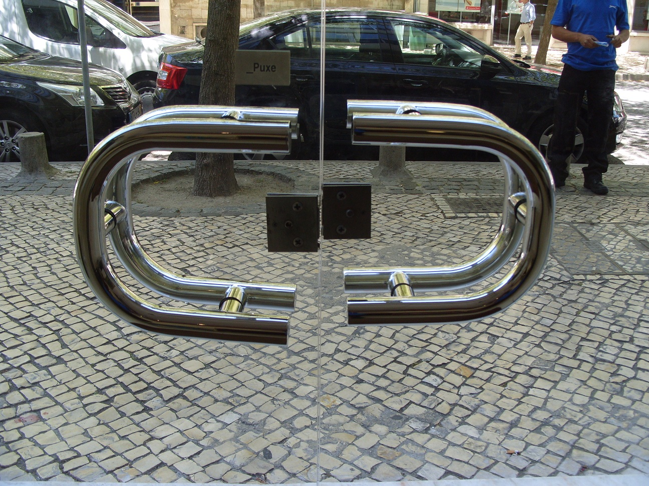 Puxadores em Aço Inox Polido