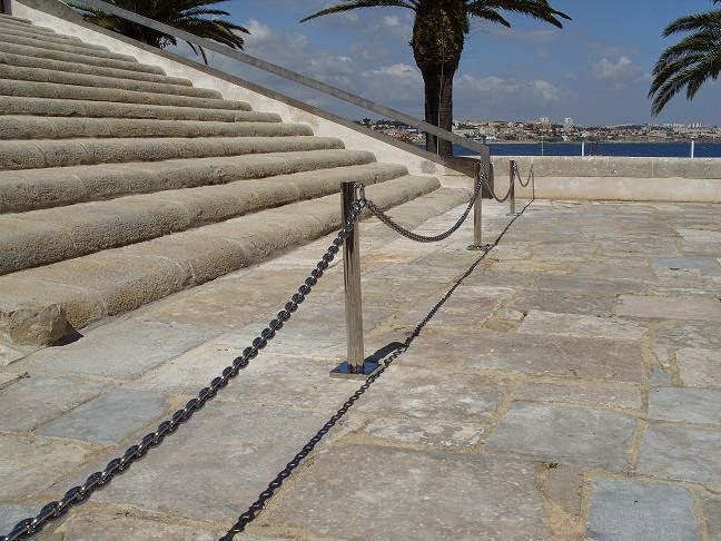 Correntes e Prumos em Aço Inox 316L Polido - Cidadela em Cascais